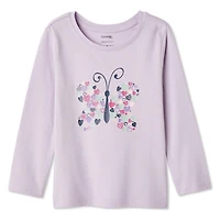 George Toddler Girls' Long-Sleeve Graphic T-Shirt