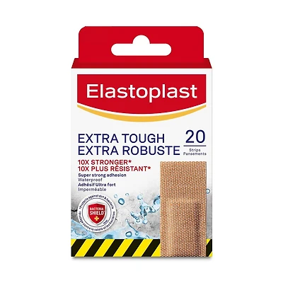 Pansements Extra Robuste et Imperméable Elastoplast (Boîte de 20 pansements)