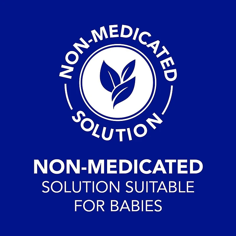 hydraSense Baby Nasal Aspirator, Baby Nasal Care, Gently Relieves Congestion in Babies, Non-Medicated, with 100% Natural Source Seawater