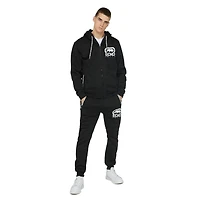 Chandail à capuche imprimé en Zips Fz Fleece pour homme Ecko Unltd