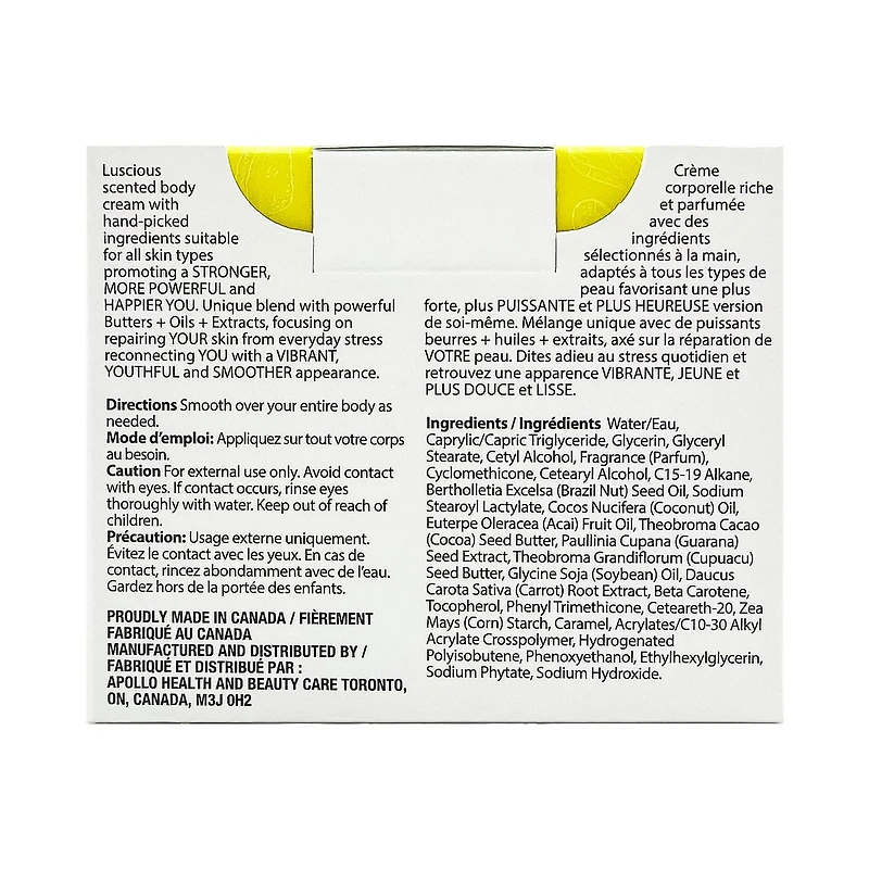 Creme Bresilienne Au Beurre Corporel 6 FL OZ (177 mL)