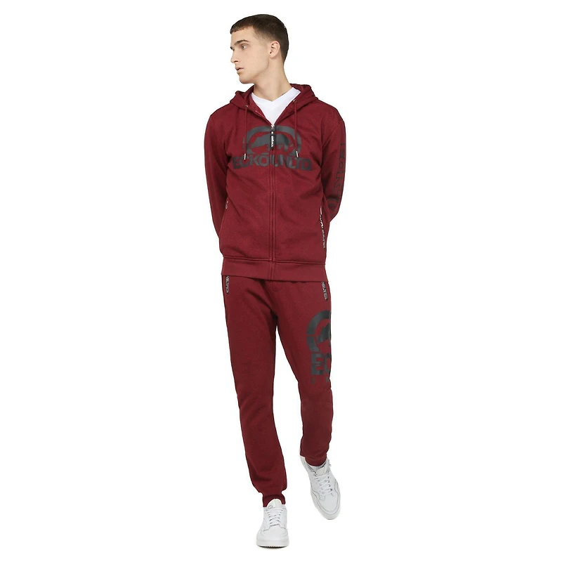 Ecko Unltd. Men Sweatpants Rhino Zip Fleece Jogger