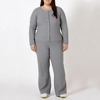 Devoted pantalon en maille torsadée