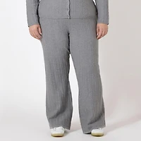 Devoted pantalon en maille torsadée