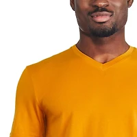 T-shirt extensible avec encolure en V George pour hommes