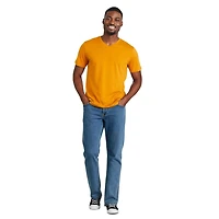 T-shirt extensible avec encolure en V George pour hommes
