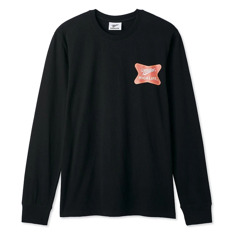 T-shirt à manches longues Miller High Life pour hommes