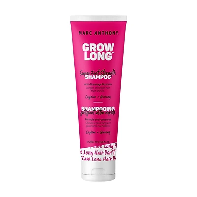 Shampoing renforçateur de vitamine E super rapide sans sulfate Ginseng Caffeine Grow Long de Marc Anthony 250 ml