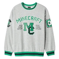 Coton ouaté à imprimé graphique Minecraft pour garçons