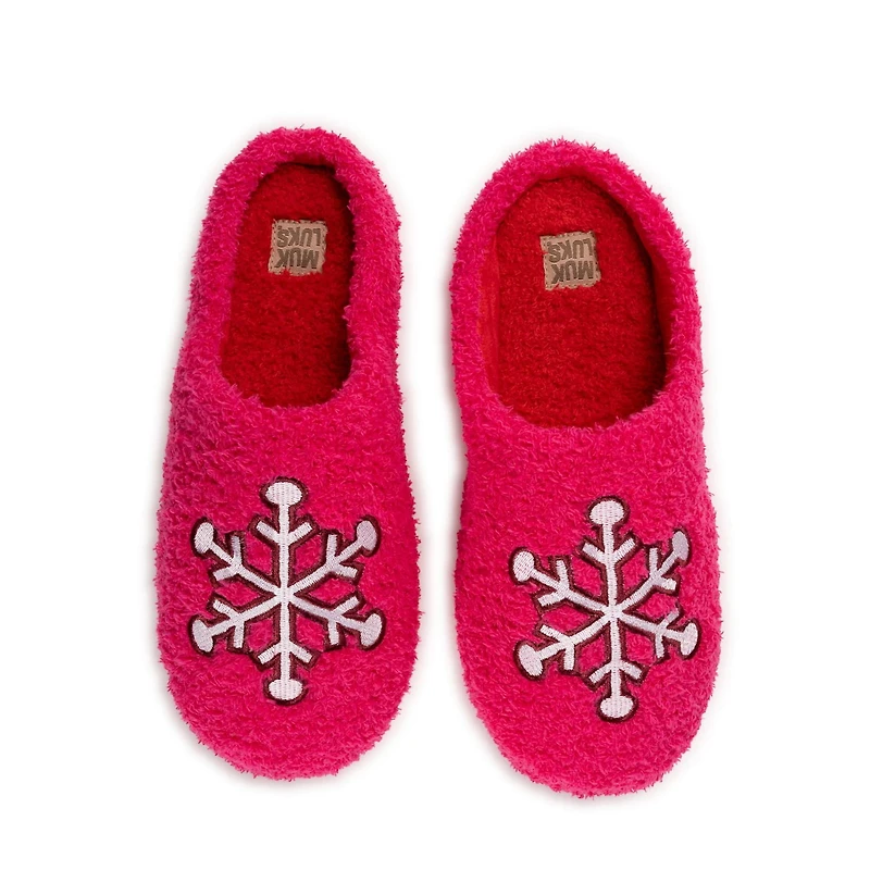 MUK LUK Ladies Holiday Slippers, Sizes 5-10