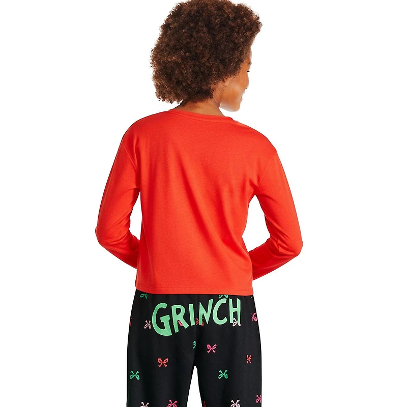 The Grinch Girls' Long Sleeve Graphic T-Shirt