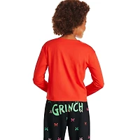 The Grinch Girls' Long Sleeve Graphic T-Shirt