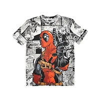 T-shirt à manches courtes Marvel Here pour hommes