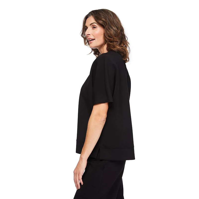 T-shirt à manches chauve-souris Iyla pour femmes