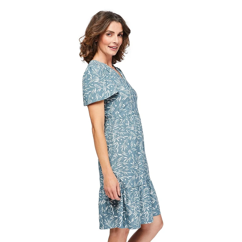 Robe à encolure en V Iyla pour femmes