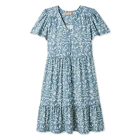 Robe à encolure en V Iyla pour femmes