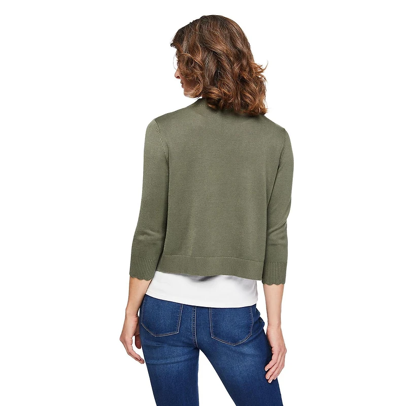 Iyla Women's 3/4 Sleeve Knit Shrug