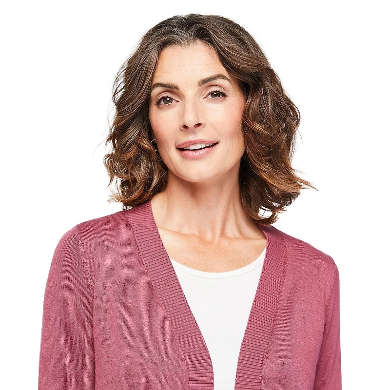 Boléro en maille à manches 3/4 Iyla pour femmes