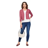Boléro en maille à manches 3/4 Iyla pour femmes