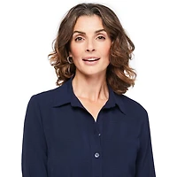 Robe à col chemisier Iyla pour femmes