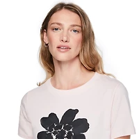 T-shirt à encolure ras du cou George pour femmes Tailles TP–TTG