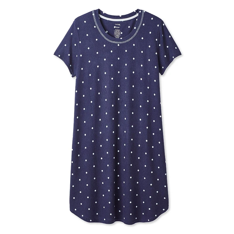 Chemise de nuit imprimée George pour femmes