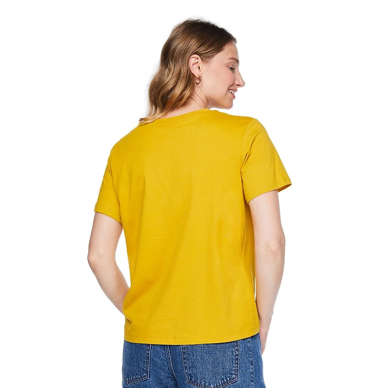 T-shirt à encolure ras du cou George pour femmes Tailles TP–TTG