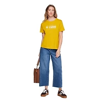 T-shirt à encolure ras du cou George pour femmes Tailles TP–TTG