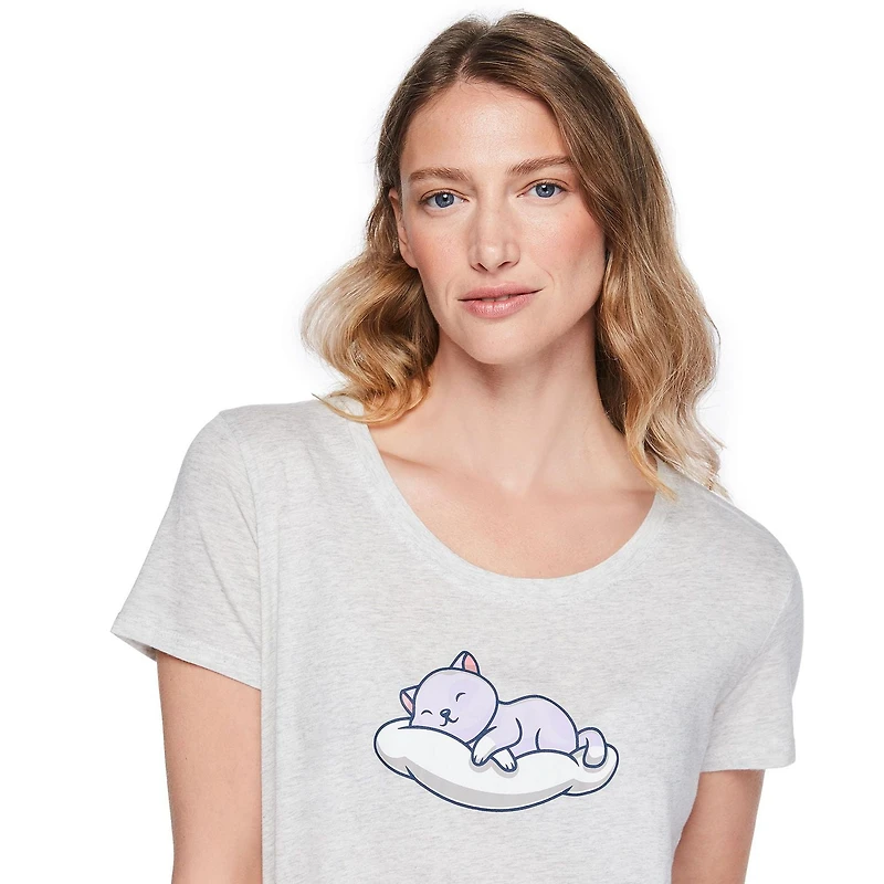 George Women's Scoop-Neck Sleep T-Shirt