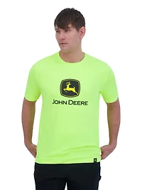 John Deere Men’s Interlock Graphic Short Sleeve Tee