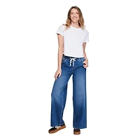 George Women's Wide Leg Knit Jean