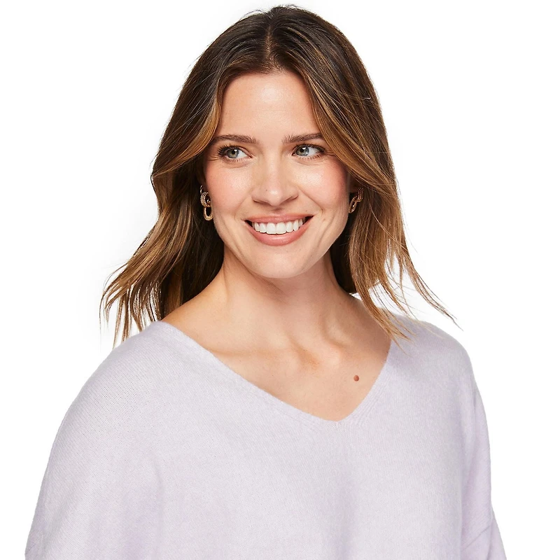 George Women's V-Neck Sweater
