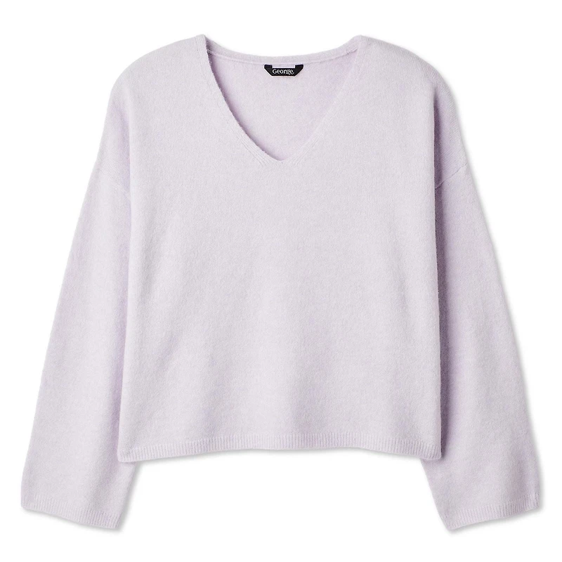 George Women's V-Neck Sweater