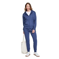 Haut à capuchon zippé sur la longueur George pour femmes