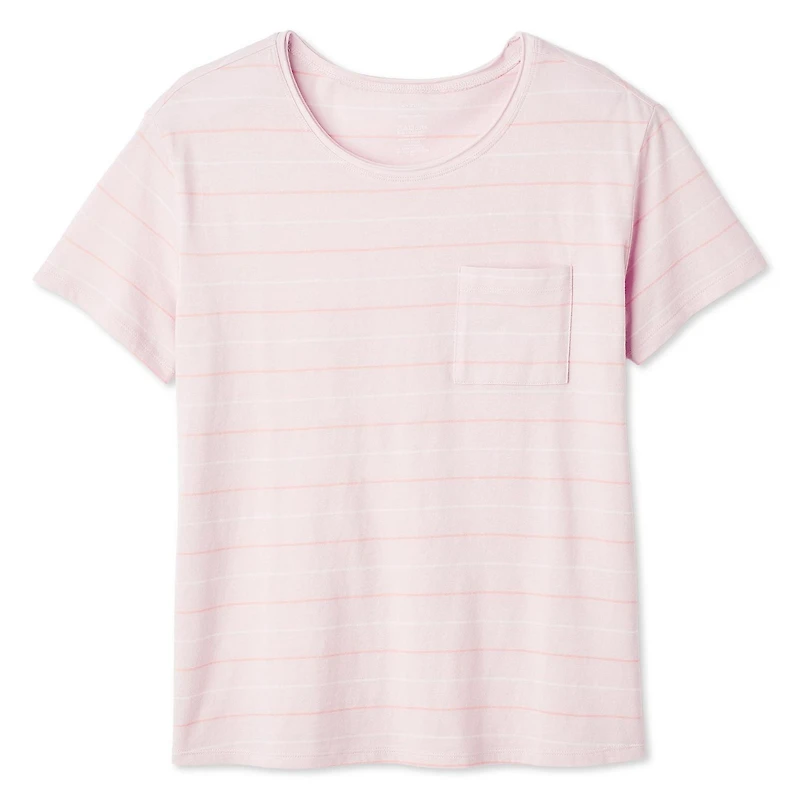 T-shirt à pochette George pour femmes