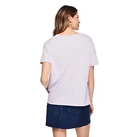 T-shirt à pochette George pour femmes