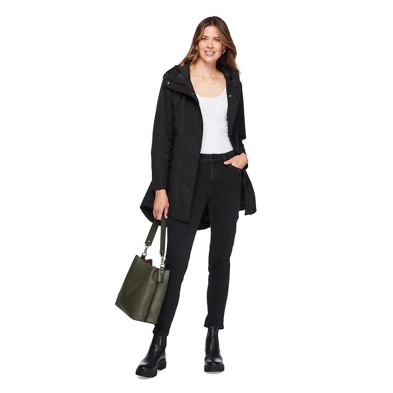 Imperméable avec capuchon George pour femmes