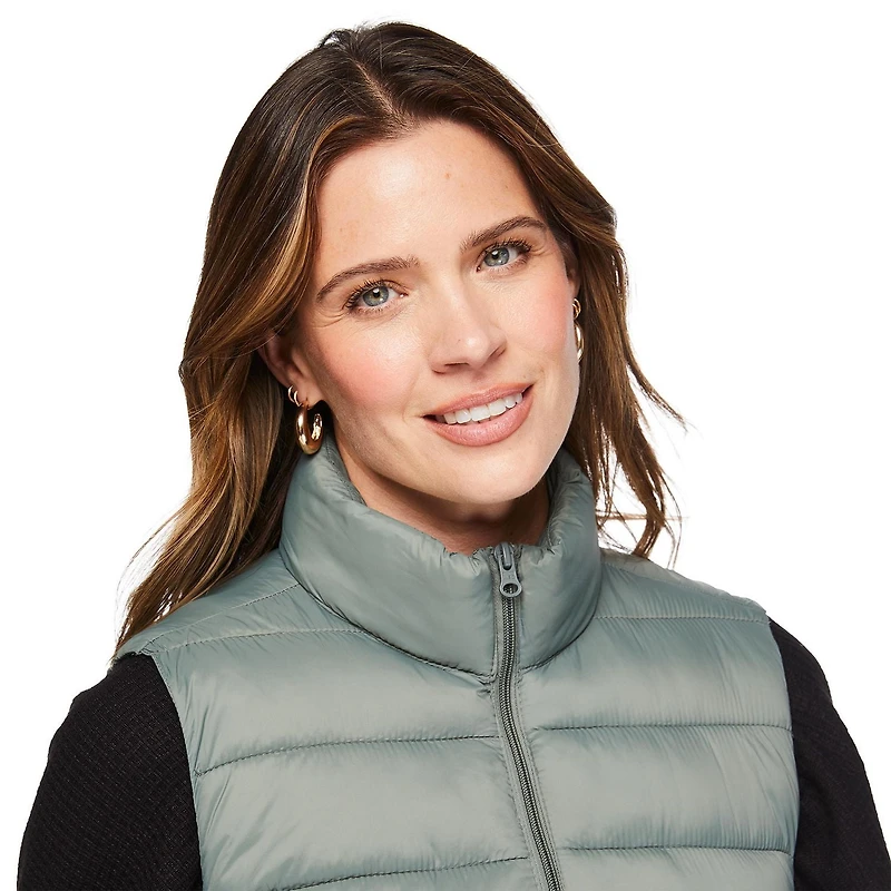 Doudoune compacte sans manches George pour femmes