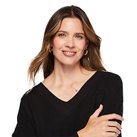 Haut à encolure en V George pour femmes