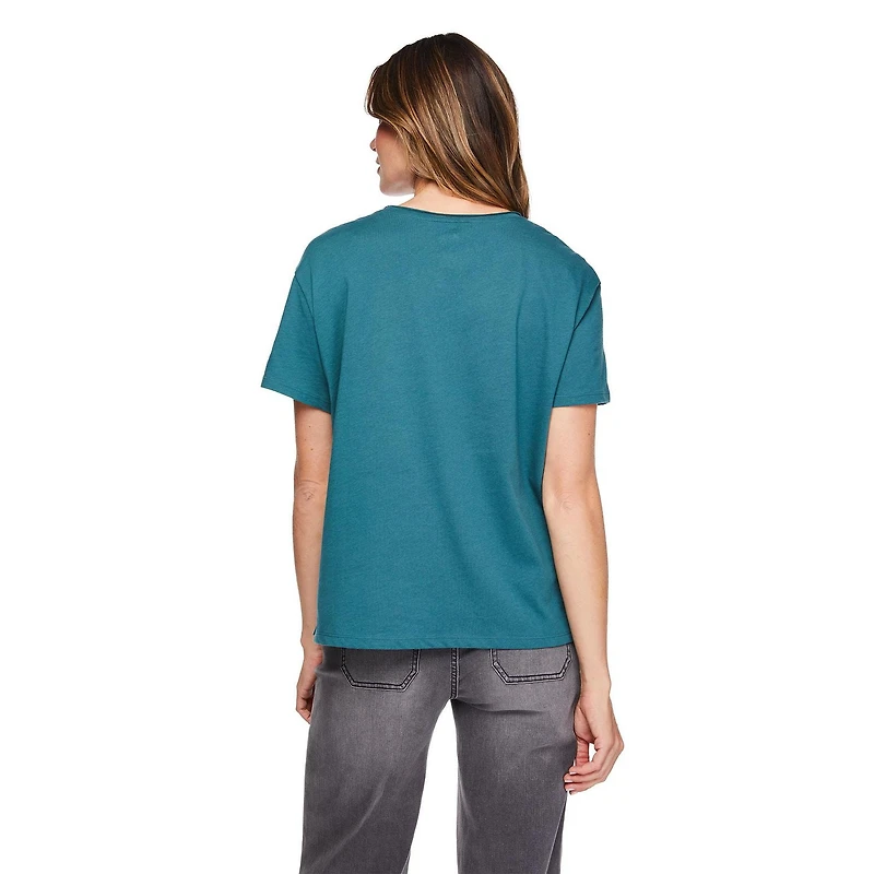 T-shirt à pochette George pour femmes