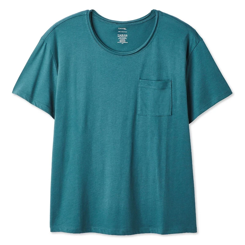 T-shirt à pochette George pour femmes
