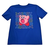 Kirby T-shirt carré à manches courtes pour garçon