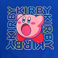 Kirby T-shirt carré à manches courtes pour garçon