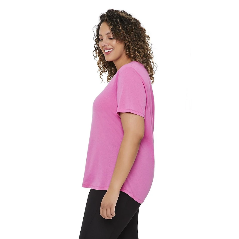 T-shirt de base Athletic Works Plus pour femmes