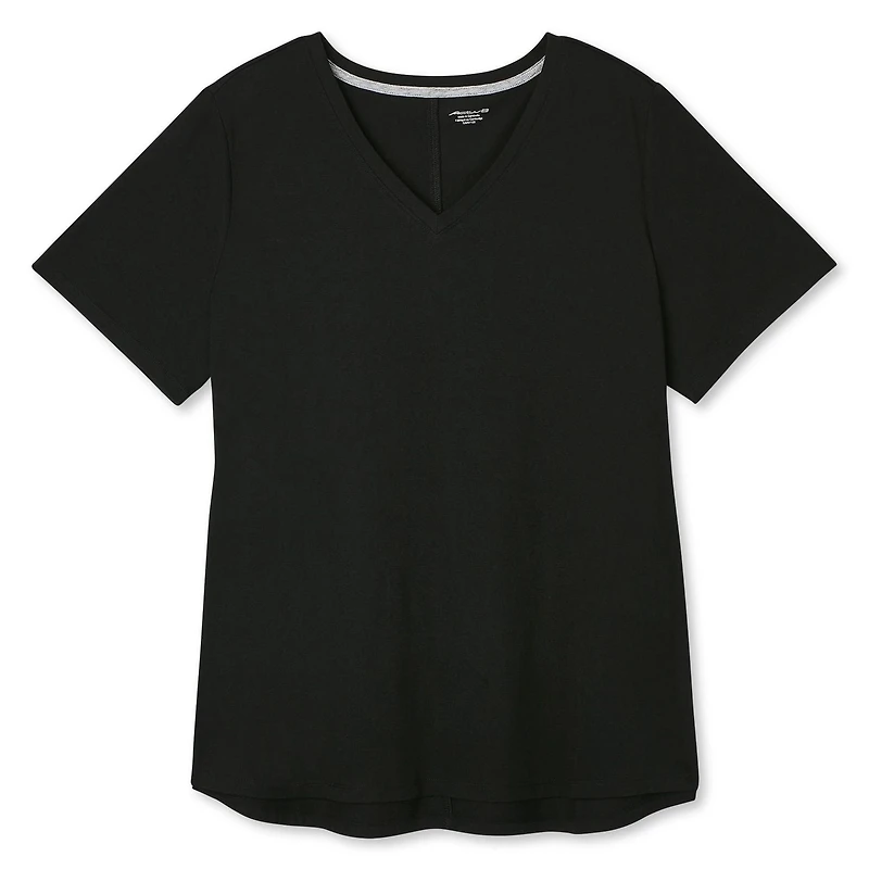 T-shirt de base Athletic Works Plus pour femmes
