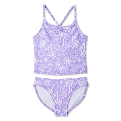 George Girls' Two Piece Tankini Set