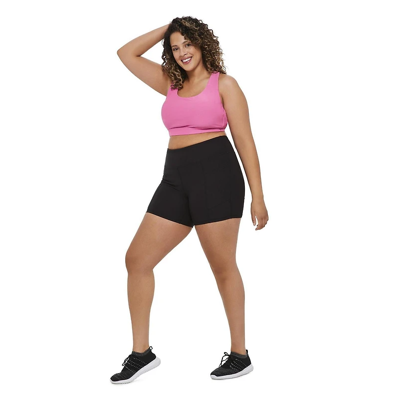 Short de vélo Athletic Works Plus pour femmes