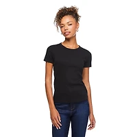 T-shirt côtelé George pour femmes