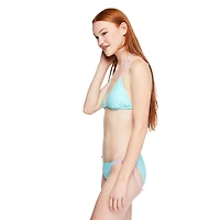 No Boundaries Women's Triangle Bikini Top