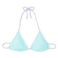 No Boundaries Women's Triangle Bikini Top